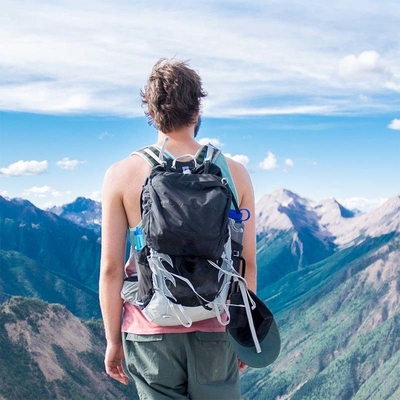 Hollow Fiber Membrane Water Filter Straw 0.17LBS Hiking Climbing Camp Travel