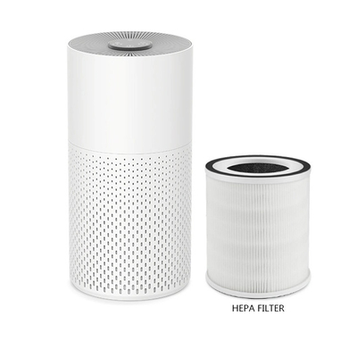 22w Indoor Air Purifier 195*195*388mm Intelligent Air Cleaner 360 Degree
