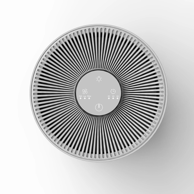 22w Indoor Air Purifier 195*195*388mm Intelligent Air Cleaner 360 Degree